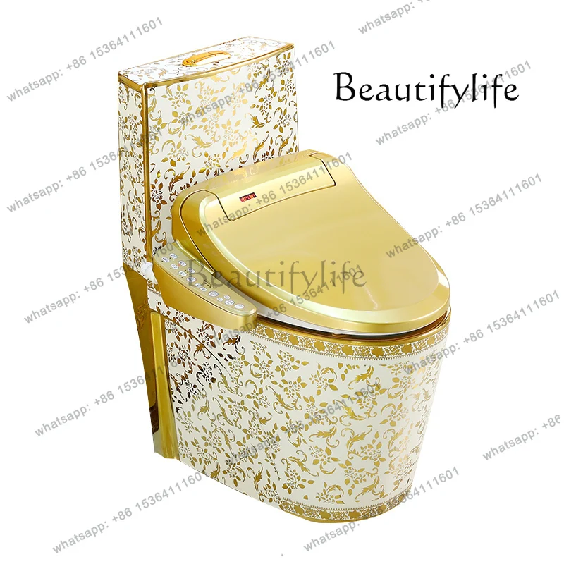 

Toilet golden smart toilet cover instant toilet cover body cleaner automatic cleaning and drying