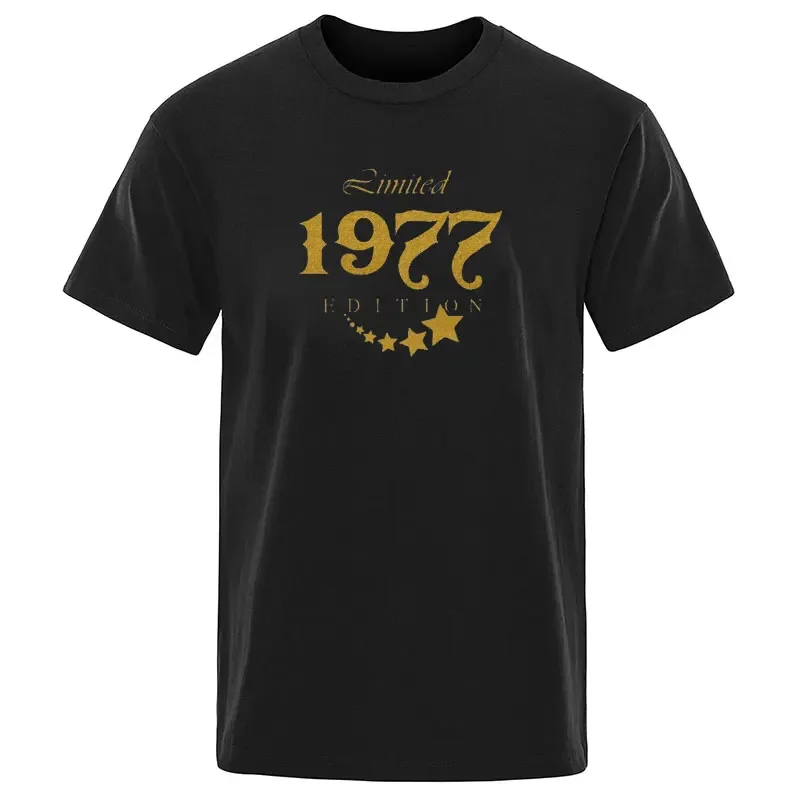 May 25 1977 Birth gift T-shirt Men\'s Harajuku top Fashion classic Unique vintage brand T-shirt Vintage streetwear Birthday gift