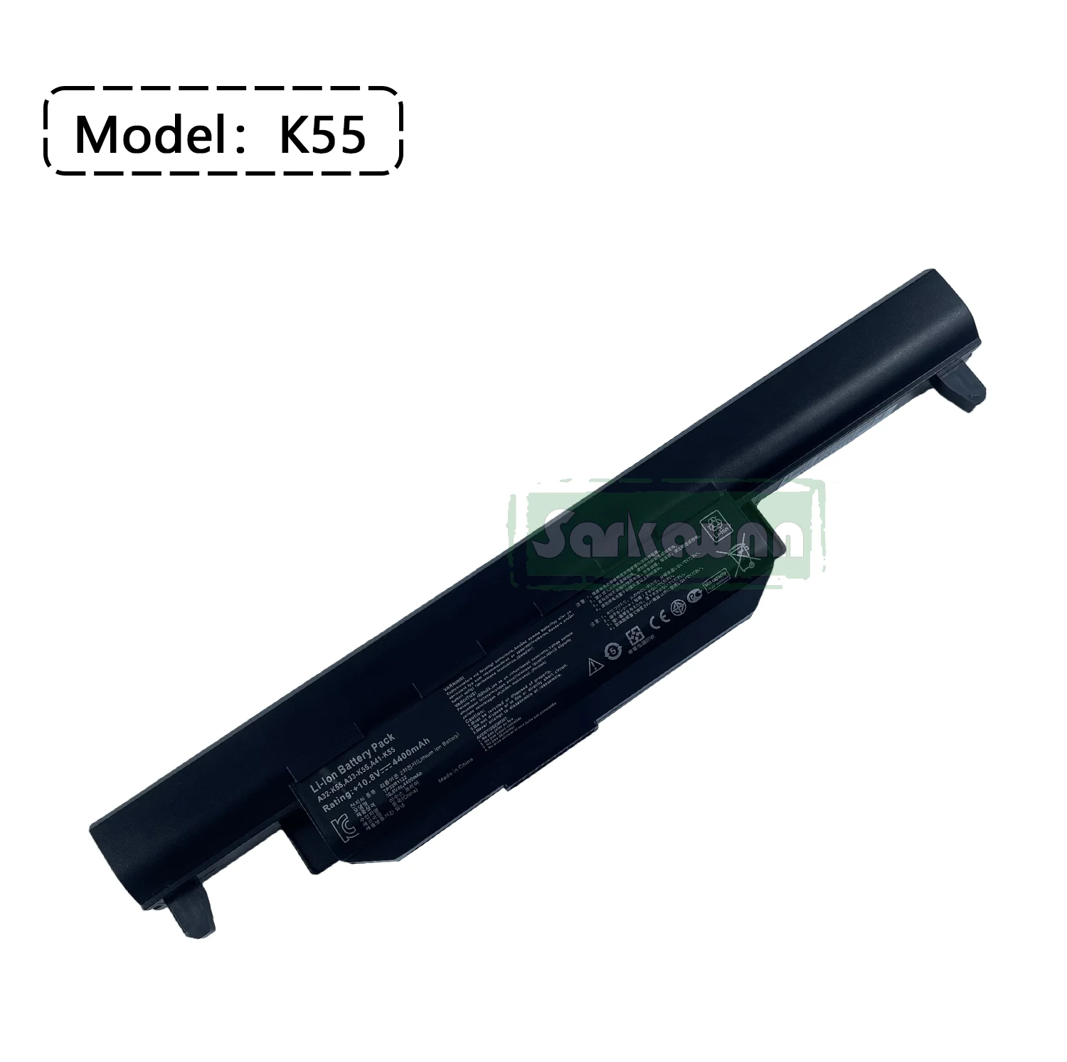 SARKAWNN a32 k55 asus battery x45vd x55 x55a x55c x55u A45 A45D A45DE A45DR A45N A45V A45VD A45VG A45VM A45VS A55 SERIES