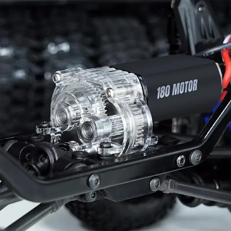 1/18 TRX4M RC 크롤러 자동차 업그레이드 부품 금속 변속기 기어 박스 기어박스 하우징