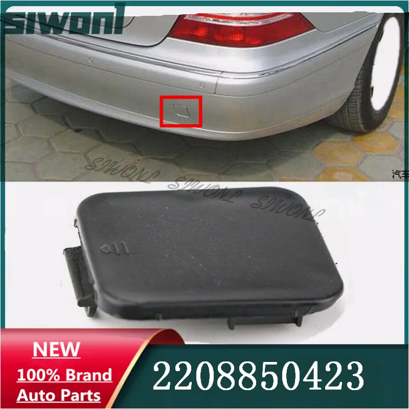 Rear Bumper Tow Hook Cover Cap For Mercedes-Benz S-class W220 S280 S350 S430 S500 S550 S600 2000-2006 2208850423