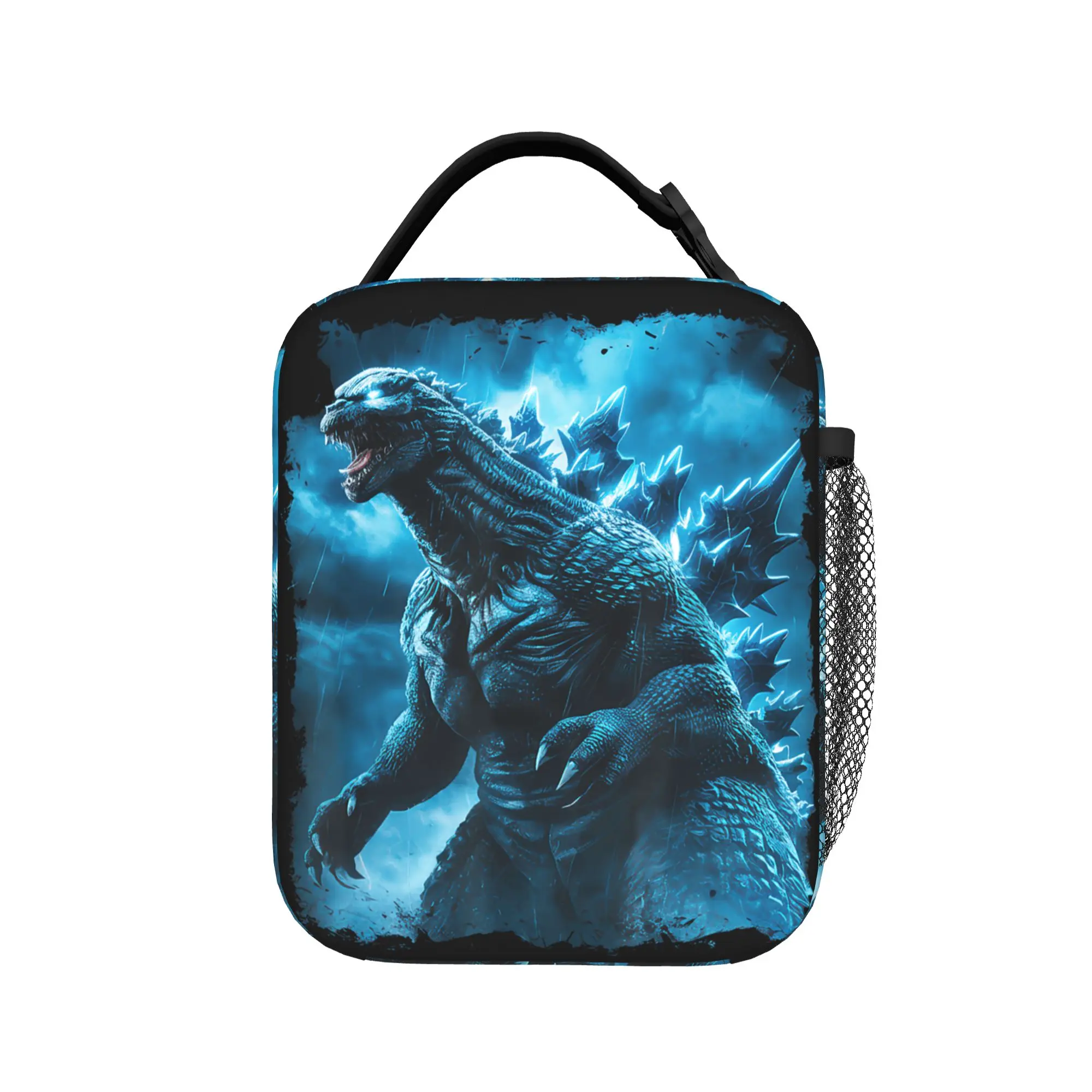 Godzillaed Lunch Bag  School Lunch Box For Child Back To School Thermal Lunch Bags Waterproof Convenient Cooler Bag