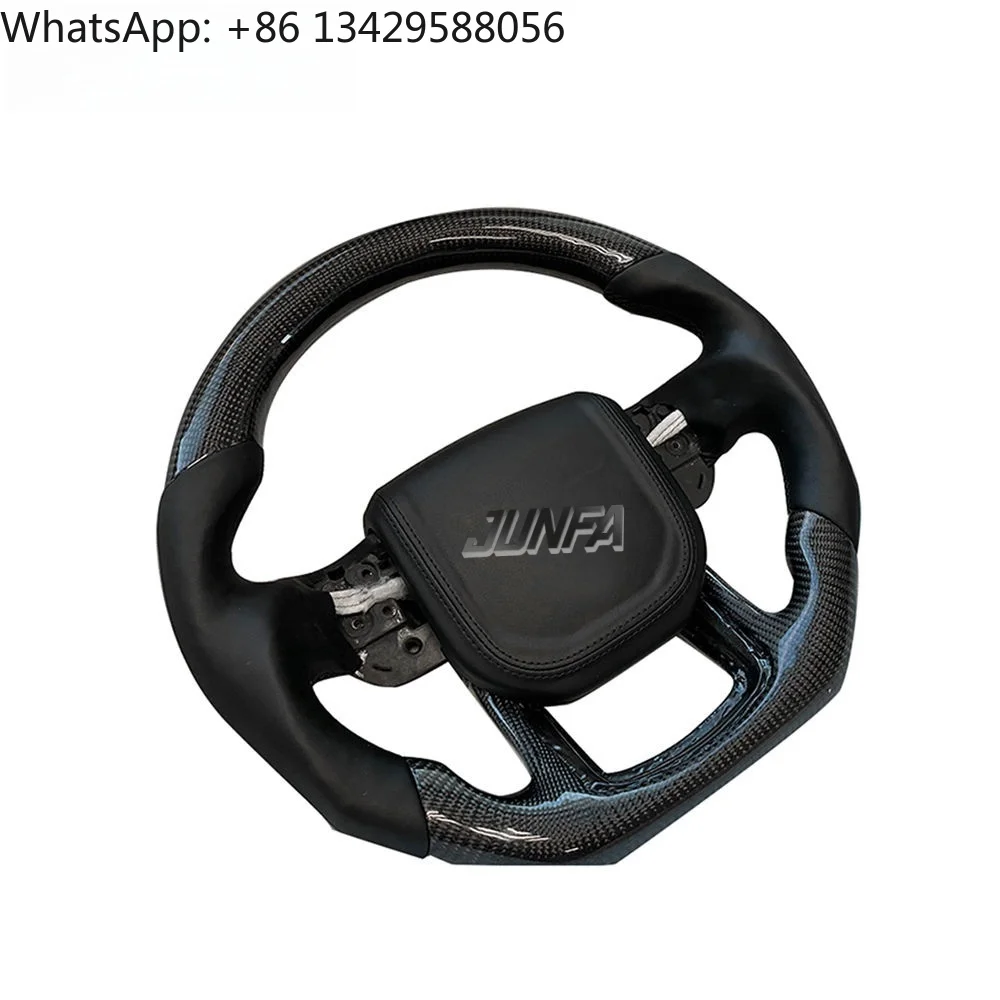 

Range Rover Sport L461 Carbon Fiber Leather Steering Wheel Premium Car Interior Accessory