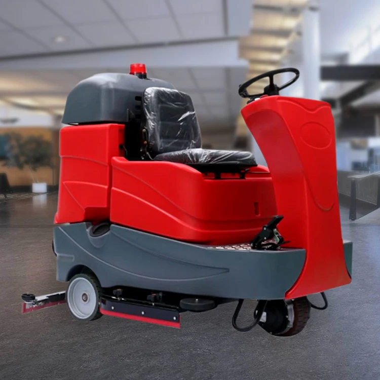 Ronlon RLA860 Electric Scrubbing Floor Cleaning Machine Industrial Floor Scrubber For Sale