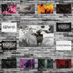 3x5 Ft Heavy Rock Band K-Katatonias Flag Polyester Digital Printing Banner for Bedroom Wall Art Out Door Tapestry Decoration