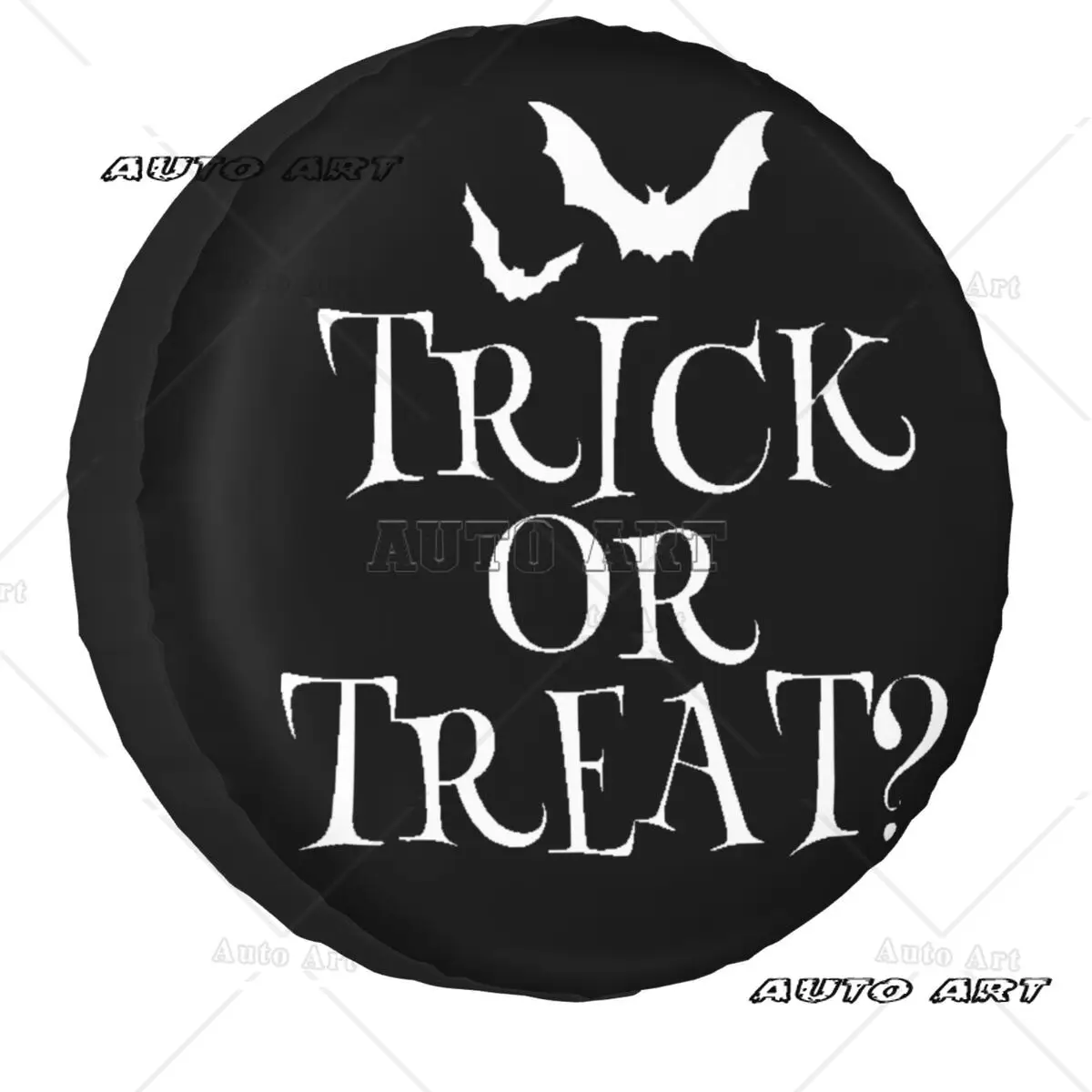 

Trick R Treat Хэллоуин Страшный Сэм Чехол для запасного колеса для прицепа Защитные чехлы для колес автомобиля 14 "15" 16 "17" дюймов