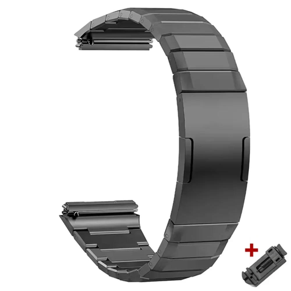 No Gaps Luxury Titanium Alloy Strap For Huawei Watch GT 5 Pro Metal Bracelet For Huawei Watch GT 5 Pro Business Band Correa
