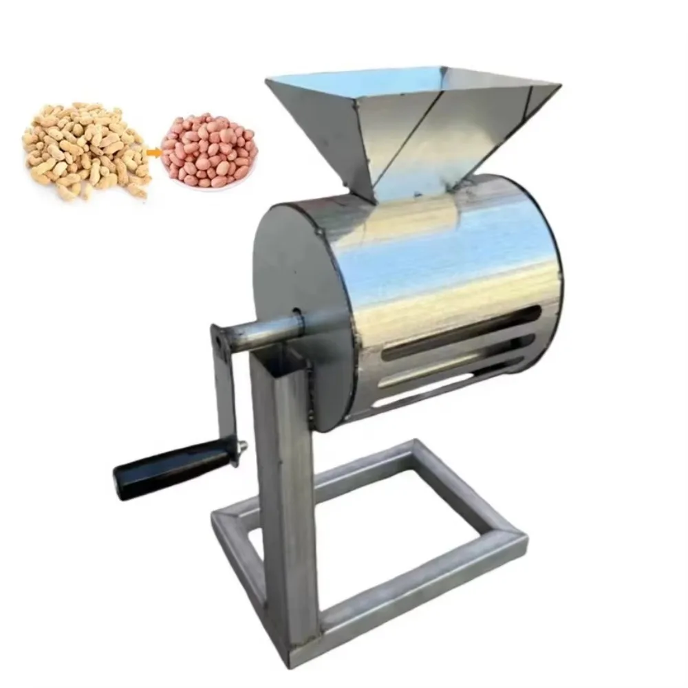 

Hot Sale Professional Low Price Hand Crank Dry Peanut Sheller Machine Home Manual Peanut Shelling Machine