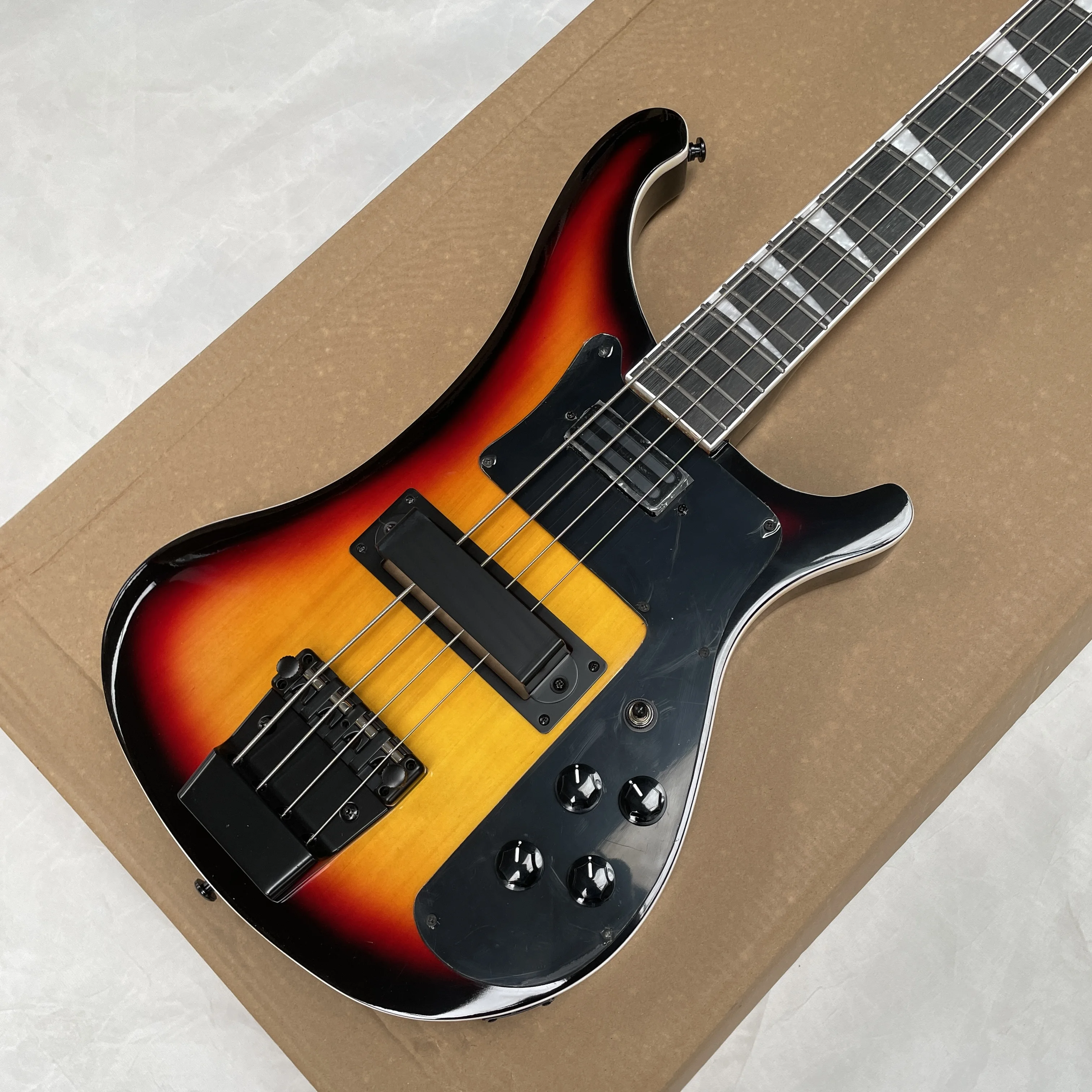 

4-string electric bass guitar, rosewood fretboard anti-slip and wear-resistant guitars, beginner and advanced guitarra