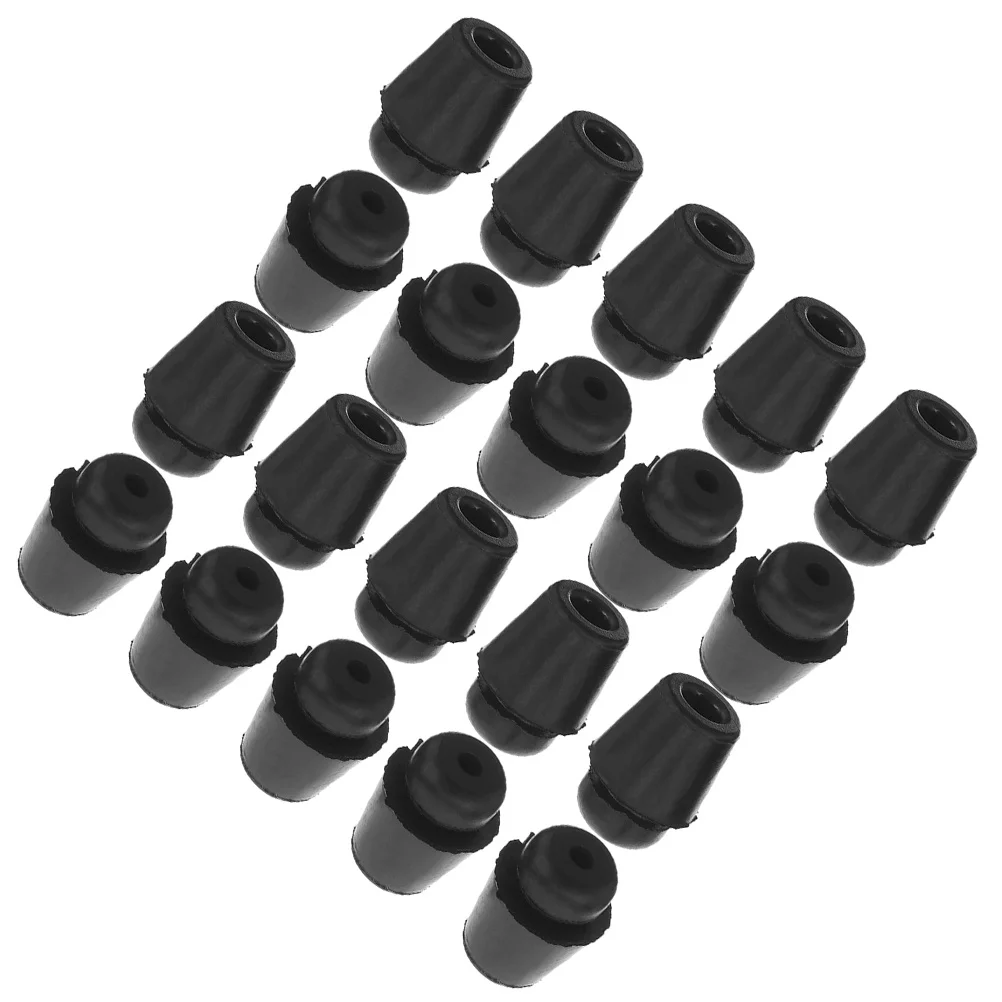 

40Pcs Universal Car Door Buffer Pads Rubber Grommet Mounts Shock Absorption Cushioning Engine Cover Trim Stoppers