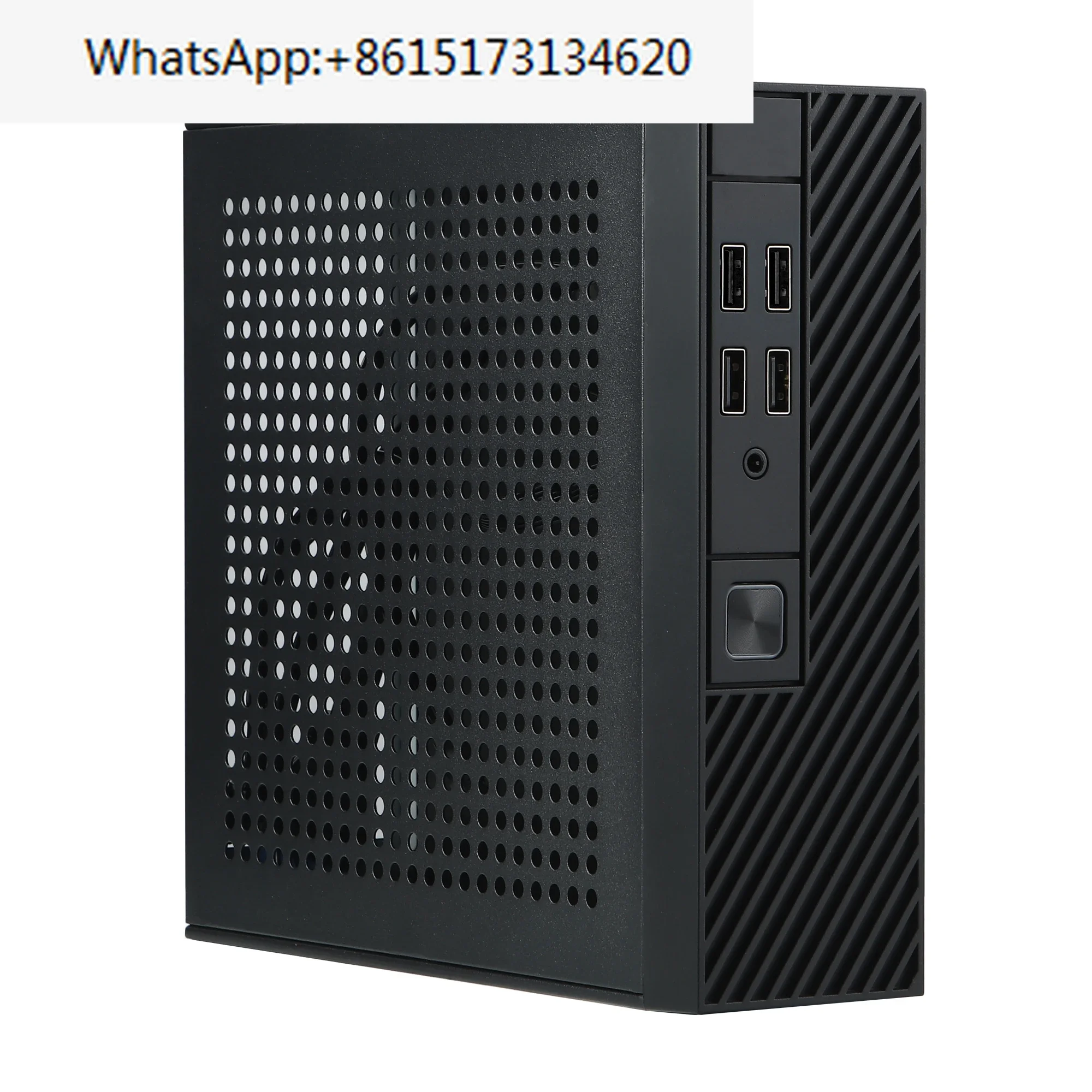 

SKTC M10 Mini HTPC Chassis Industrial Computer Chassis 17*17 Motherboard Chassis Brand New Business Desktop