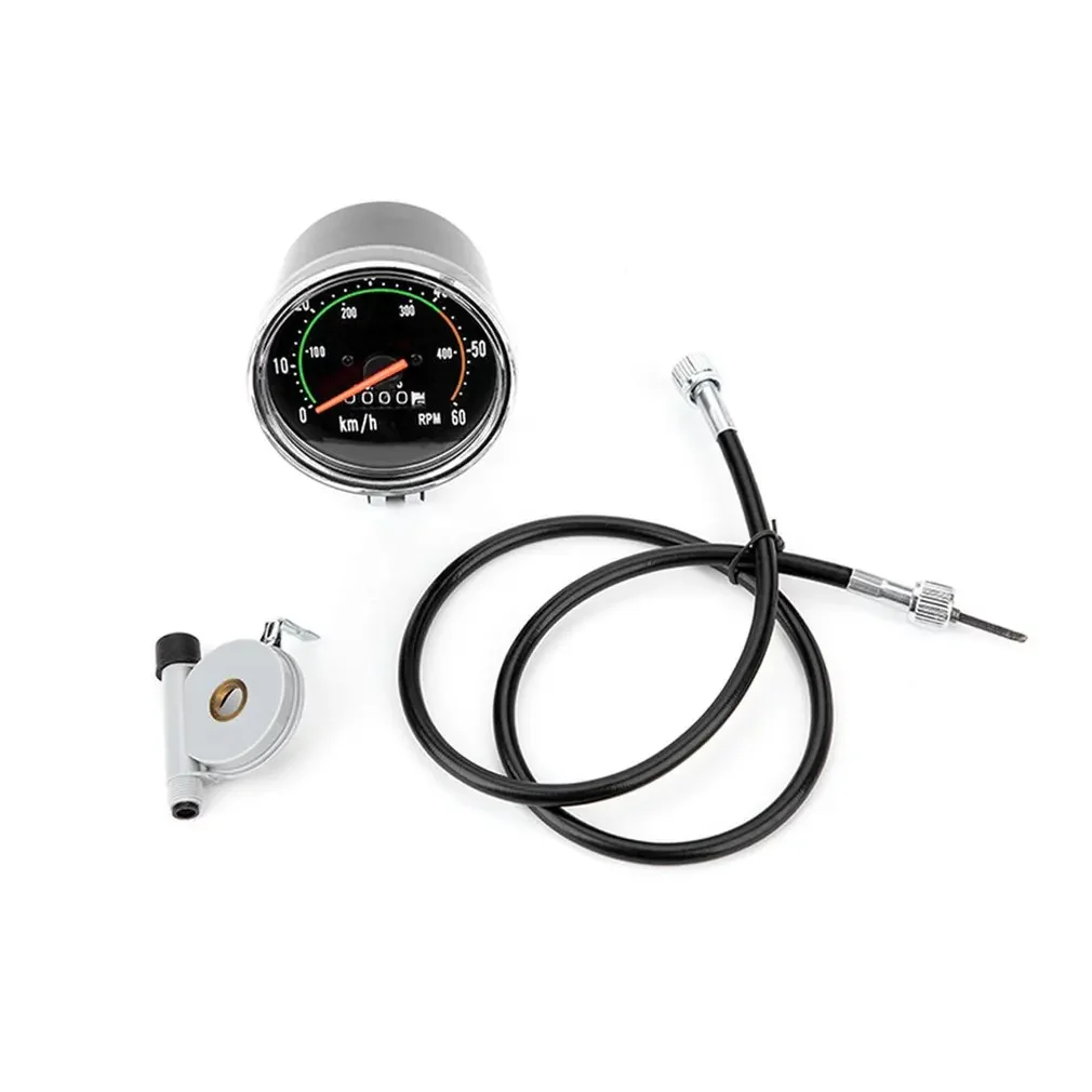 

Mechanical Speedometer Universal Classical Bike Cycling Odometer Stopwatch Waterproof Bicycle Tachometer Gauge