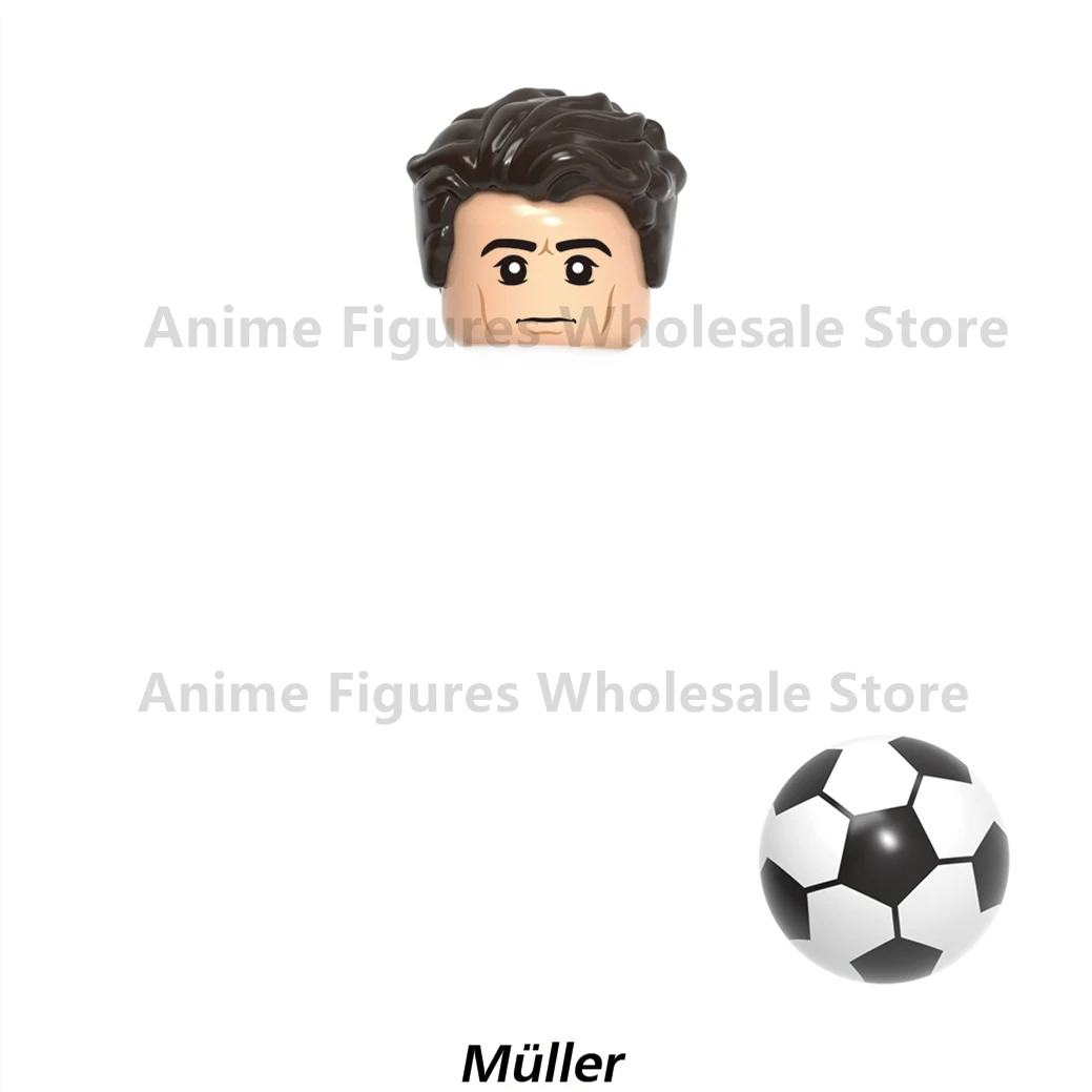 Voetbal Sport Ster Model 4.5Cm Bricks Serie Tekens Mini Action Figure Bouwstenen Kinderen Speelgoed Voor Onderwijs Geschenken