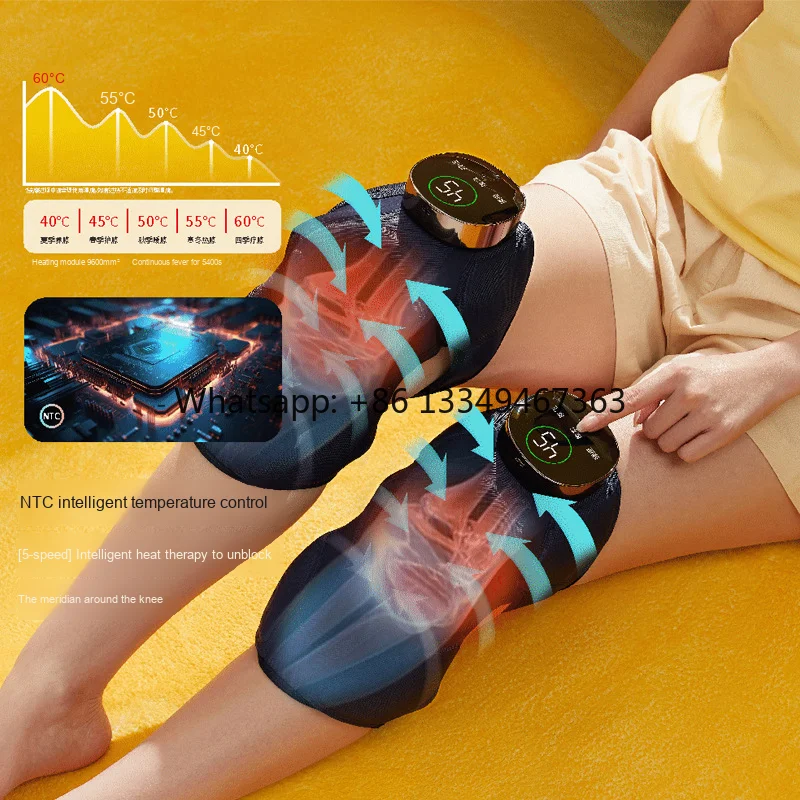 

Интеллектуальный электрический согревающий бандаж для колена с NTC, трансграничный, с вибрационным массажером-подушкой, имитирующий человеческое воздействие на ногу