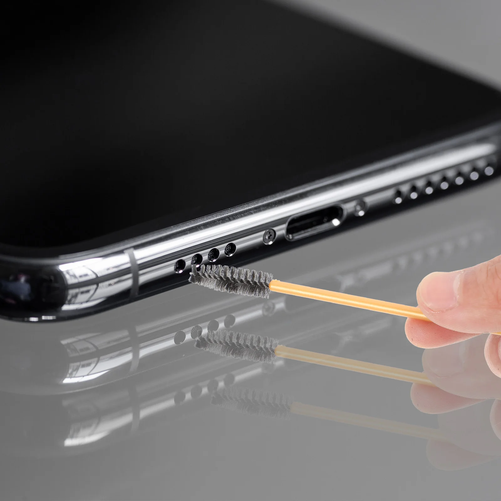 

50pcs Headphone Cleaning Brush Premium Plastic Earphone Cleaner Tool For Wireless Earbuds Charging Case Mobile Phone Speaker