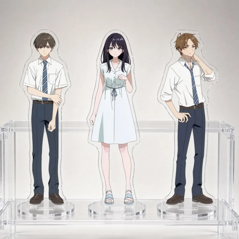 To You In The Beyond Anime Kazuki Tsukigase Nanao Akishika Acrylic Stand Model Figure Cosplay Plate Keychain Desk Decor Plate