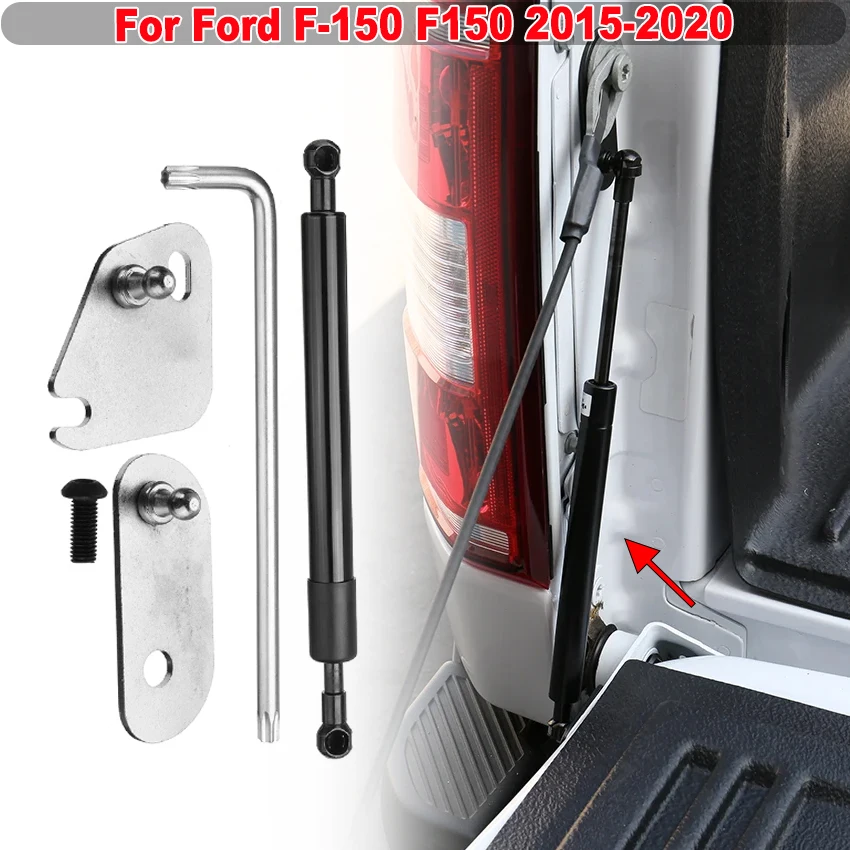 For Ford F-150 F150 2015 2016 2018 2019 2020 Tailgate Assist Shock Gas Strut Bar Slow Down Damper Lift Support Car Accessories