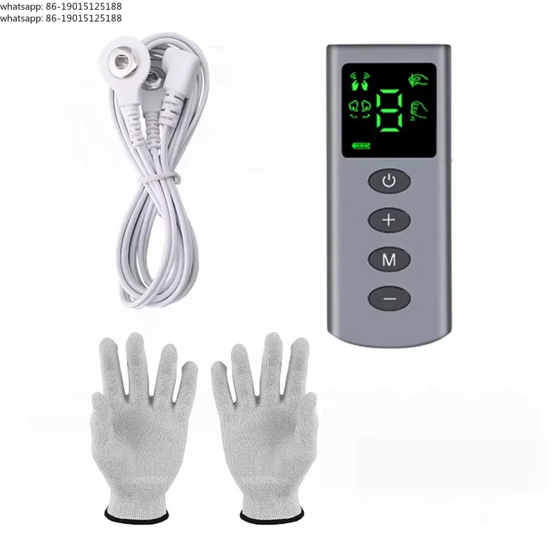 

4-Mode Palm Muscle Stimulator Portable Beauty Therapy Handheld Pain Relief Massage Gloves