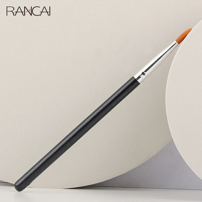 RANCAI Makeup Brushes 1 Pcs Tongue Concealer Lip Eyeshadow Eyeliner Blending Eyes Face Contour Cosmetics Beauty Make Up Brush