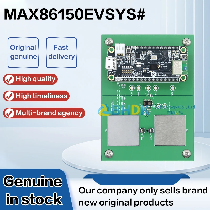 100% Original MAX86150EVSYS# PPG ECG Multi‑Function Sensor Development Evaluation Board FOR Analog Devices Chip Performance Test