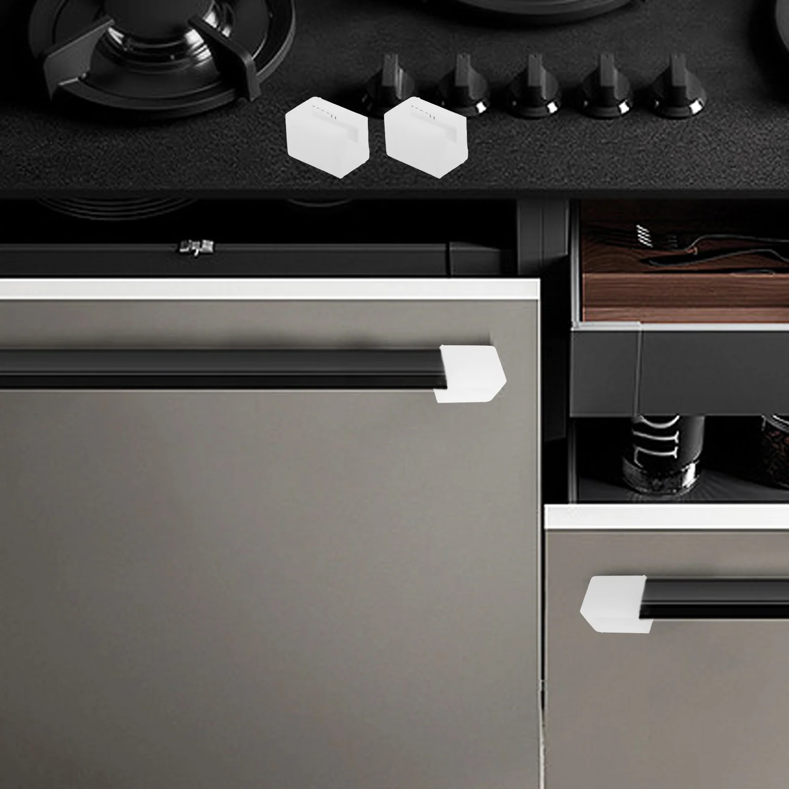 6 pçs protetores de canto de segurança babyproof móveis canto guardas silicone borda cobre mesa sofá lareira segurança da criança