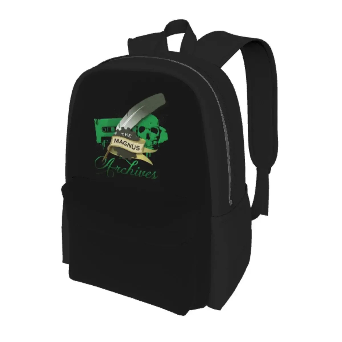 

The Magnus Archives Log Student Backpack School Bag Hiking Travel Daypack for Boys Girls Bookbag Shoulder Bags