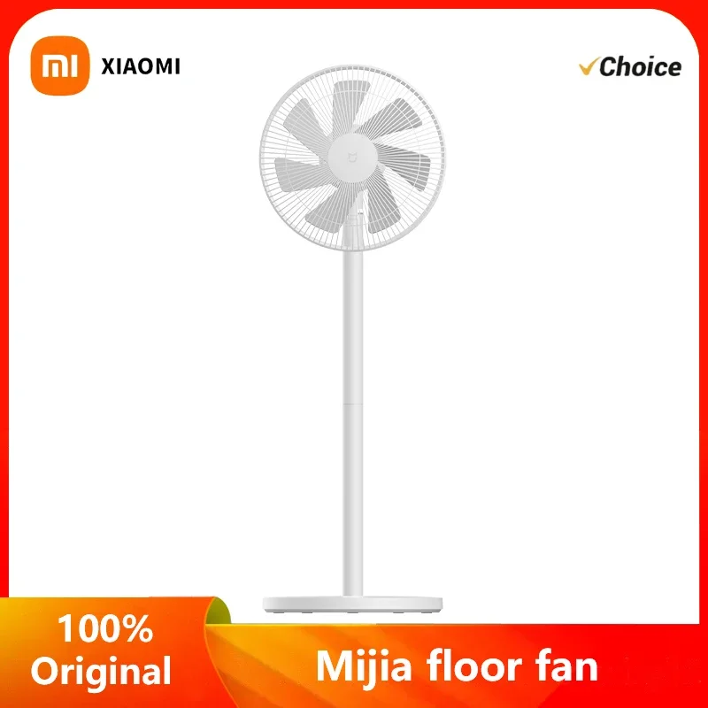 

Xiaomi Mijia Floor Fan,7 Blade,Adjustable Wide-angle 90°,Home Fan for Living Room,Support for MI HOME APP Wired Standing Fan