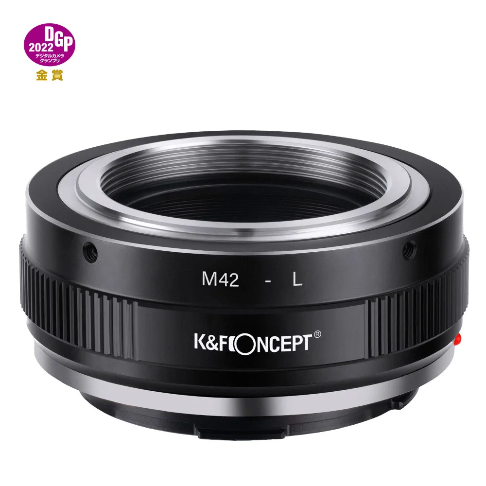 

K&F Concept Lens Adapter M42-L Manual Focus Compatible with M42 Lenses to Leica L Panasonic Lumix Mount Camera