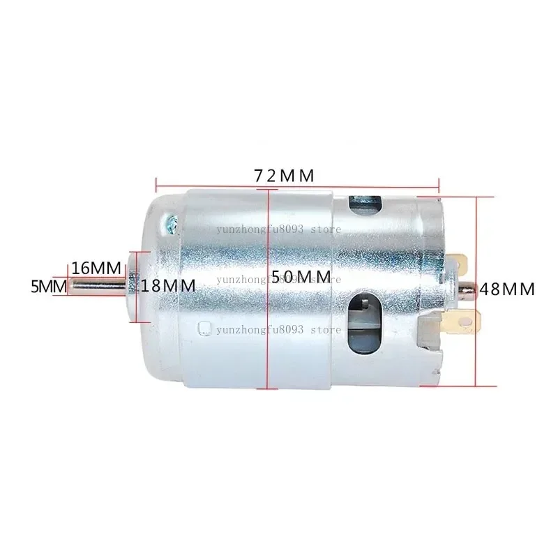 DIY Lawn Mower Set, DC 12V 24V High Torque 895 Motor with Manganese Steel Blade, Mini Garden Grass Cutting Tool