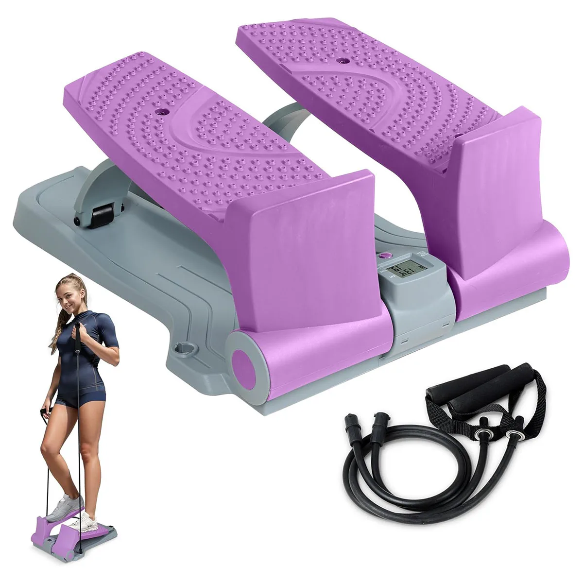 

Lightweight Portable Pedal Exerciser Leg and Arm Exercise Peddler Machine Mini cycle Pedal exerciser for Stroke recovery