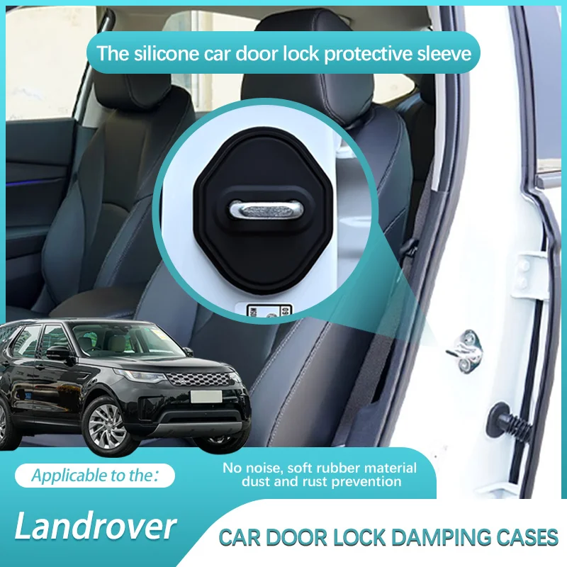 Автомобильные наклейки, украшения, защитный силикагель, чехол для дверного замка, автомобильный Стайлинг, чехол для Land Rover Discovery 4, Sport Автомобильные наклейки, украшения, защитный силикагель, чехол для дверного замка, автомобильный Стайлинг, чехол для Land Rover Discovery 4, Sport
