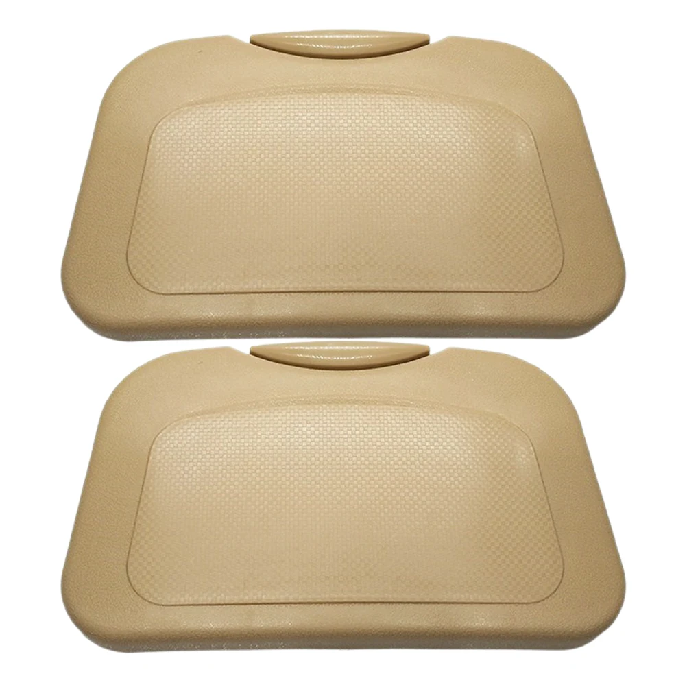 

2Pcs Car Drink Holder Backseat Tray Abs Folding Food Table Cup Storage Portable Multifunctional Car Dining Tray