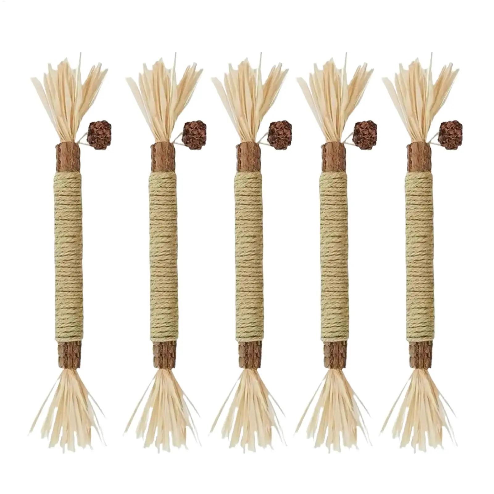 5 sztuk naturalnych pałeczek Silvervine, odporne na gryzienie, artykuły dla zwierząt, naturalne pałeczki Silvervine, zabawki do żucia dla kotów, artykuły dla zwierząt.