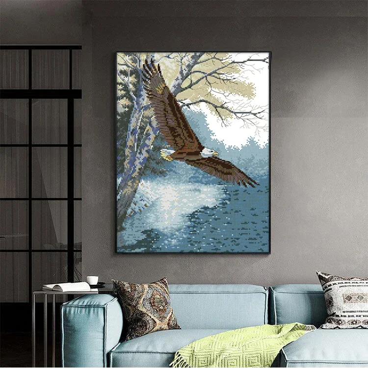 

Наборы для вышивки крестом Joy Sunday, узоры с крыльями орла, 14CT, 11CT, наборы для вышивки крестом, вышивка ручной работы с принтом, рукоделие