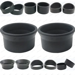 2pcs Inner 28-36mm Rubber Ring Horn Eyecups Eyepiece Cover Guards Environmentally For Microscopes Telescope Anti-sway Eyeshield