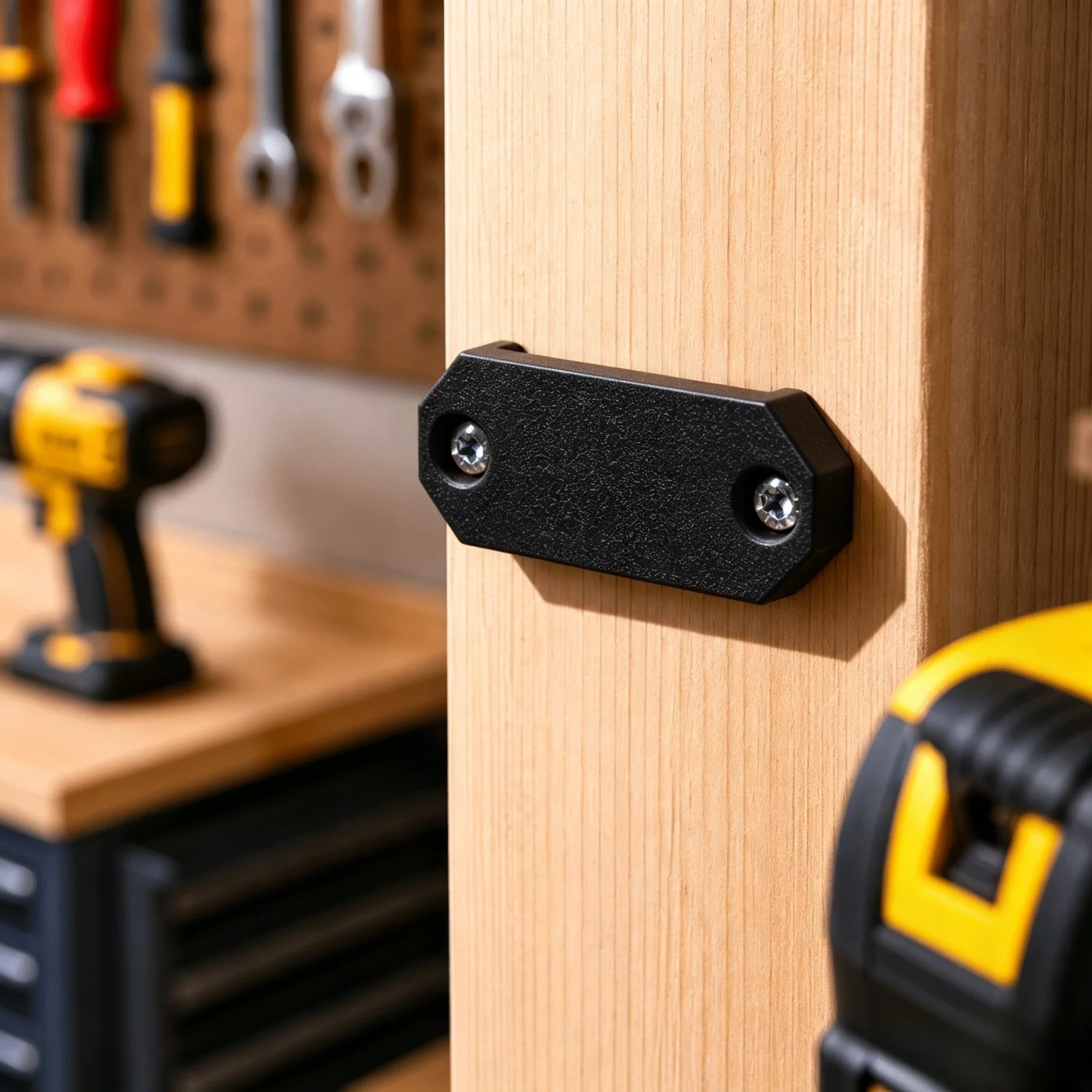 2Pcs Mini Universal Storage Brackets, Stable Quick‑Release Clip Organizer, Holder for Small Measuring Tools & Hardware Supplies