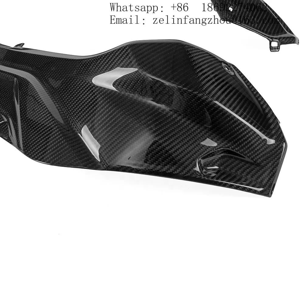 

For BMW S1000RR 2019 Carbon Fiber Tank Side Fairing Panels Cover Motorcycle Bodywork Parts
