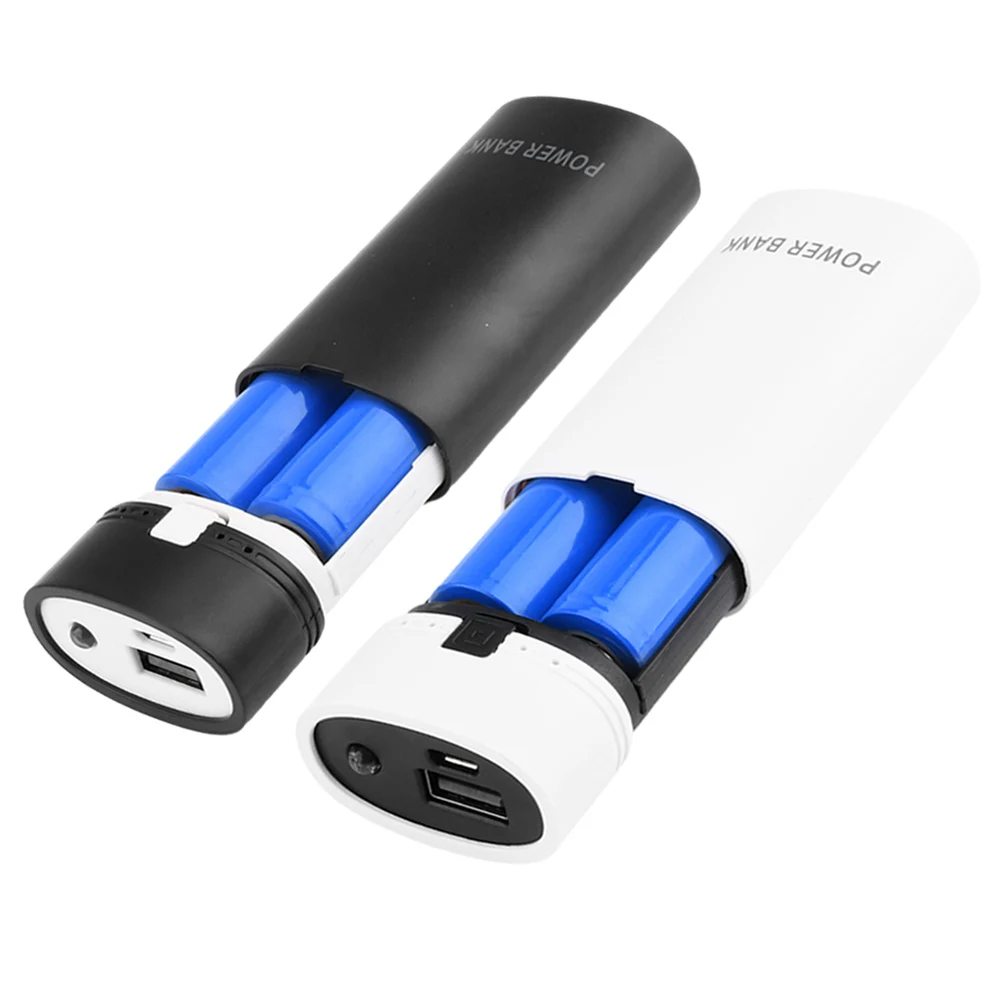 2-Slot 18650 Akku-Powerbank-Kit mit abnehmbarem Design und Anzeigeleuchte für Smartphone-Powerbank-Gehäuse, praktisch – Detail 7