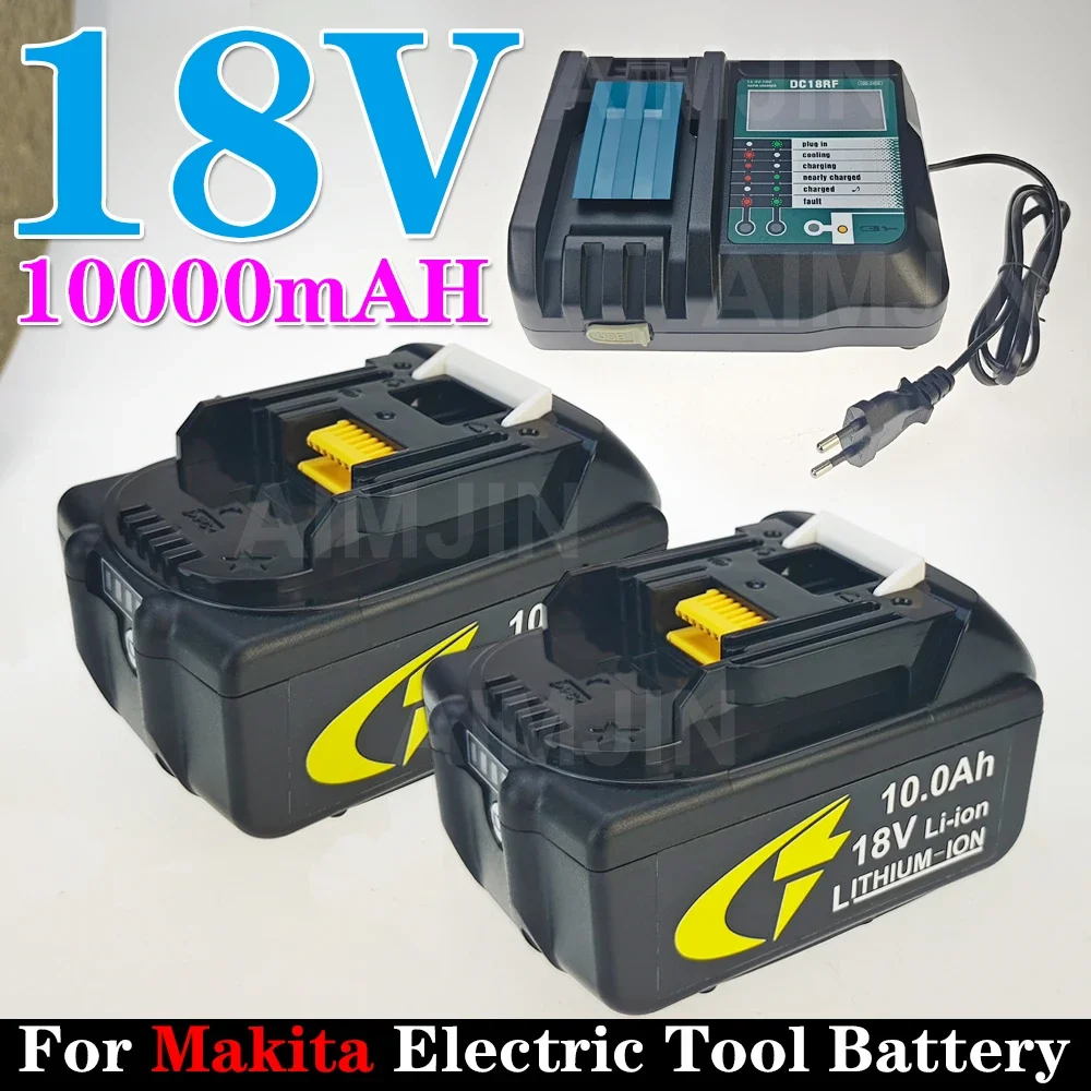 

for Makita 18v Battery 10000mAh replaceable LED lithium-ion battery LXT BL1860B BL1860, rechargeable power tool battery