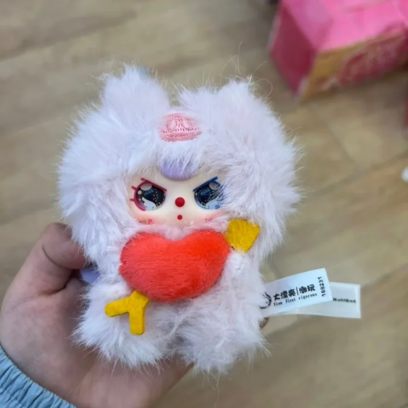 В наличии Baby Three Cupid Виниловая слепая коробка для лица Симпатичные игрушки Сумка Очарование Подарки для девочек Коллекционная фигурка Прекрасный Бог любви Маленькая кукла