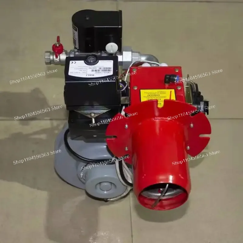 Small Industrial Gas Flame Burner (11-55KW) - For LPG/NG, Propane Oven, Natural Gas Boiler Heater (With Solenoid Valve)