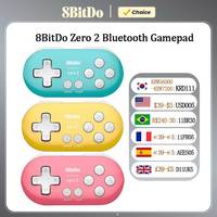 8BitDo Zero 2 Bluetooth Gamepad Mini Controller Compatible for Nintendo Switch PC Windows Android macOS