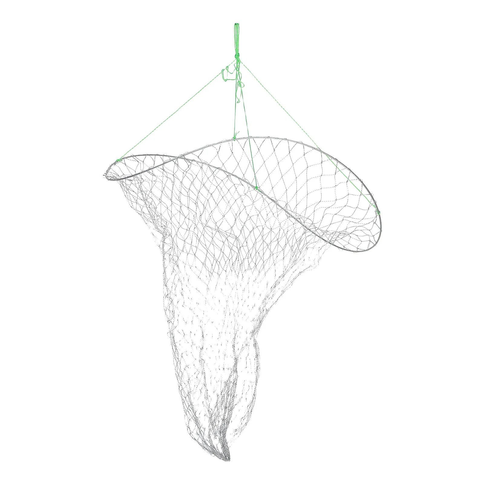 

1Set Bridge and Pier Fishing Net Multi Functional Crab Shrimp Catching Trap Outdoor Folding Collapsible Fish Trap Net