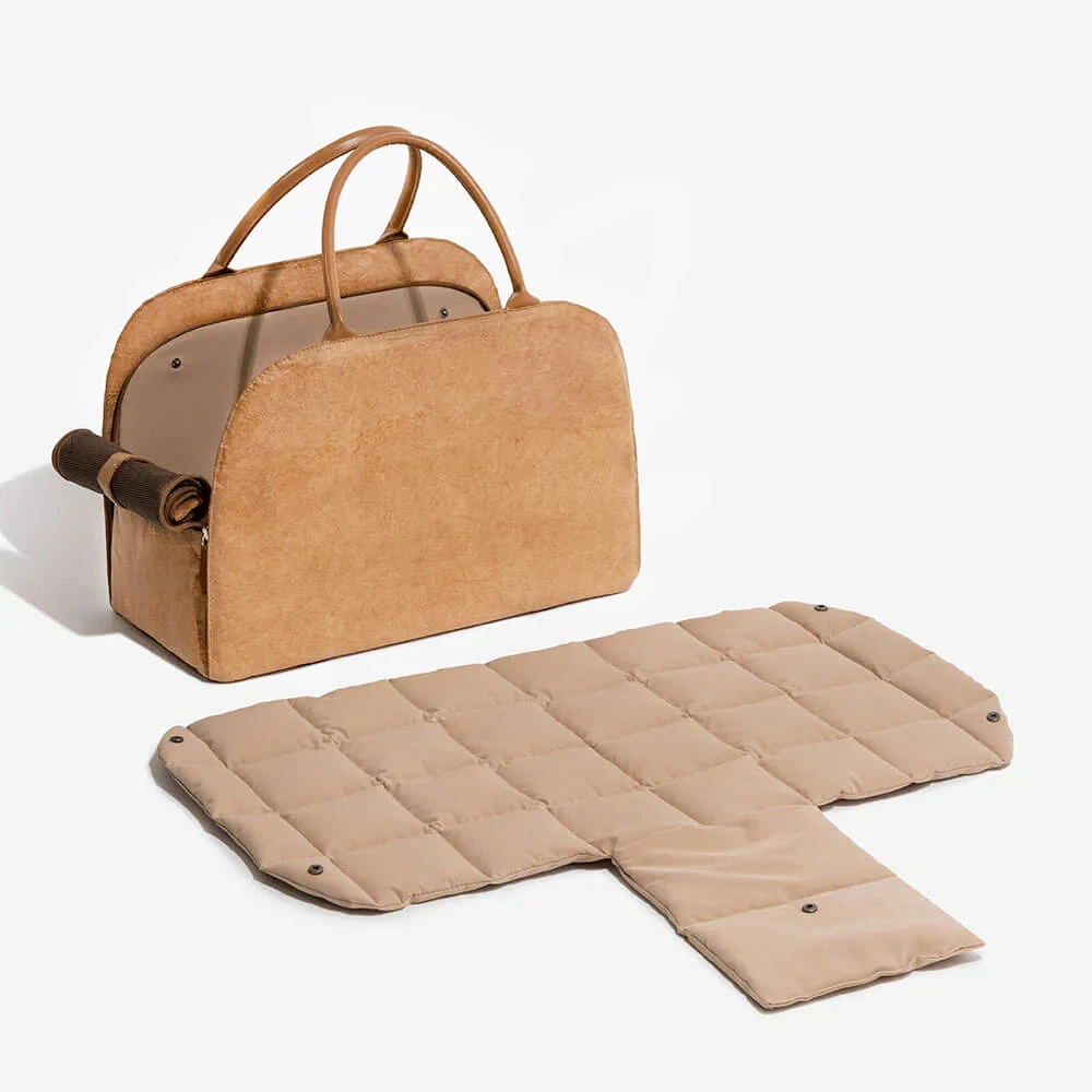 الأصلي حقيبة مقبض الحيوانات الأليفة لجرو والقط الشتاء حامل الحيوانات الأليفة حقيبة يندبروف الدافئة المحمولة حقيبة سفر الحيوانات الأليفة مع حصيرة دافئة