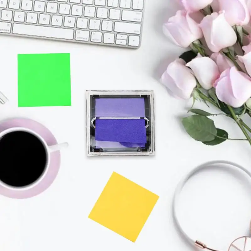 Sticky Notes Dispenser Acrylic Sticky Note Holder Sticky Notes Organizer For Desk Classroom Business Home And Study