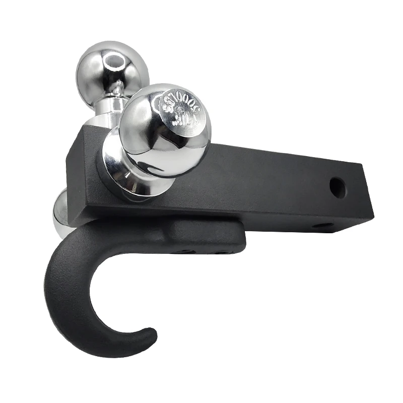 New Style Tri Size Tow Ball Trailer Arm With Hook Off Road Modification Trailer Hitch Camp Trailer Accessories Tow Hook