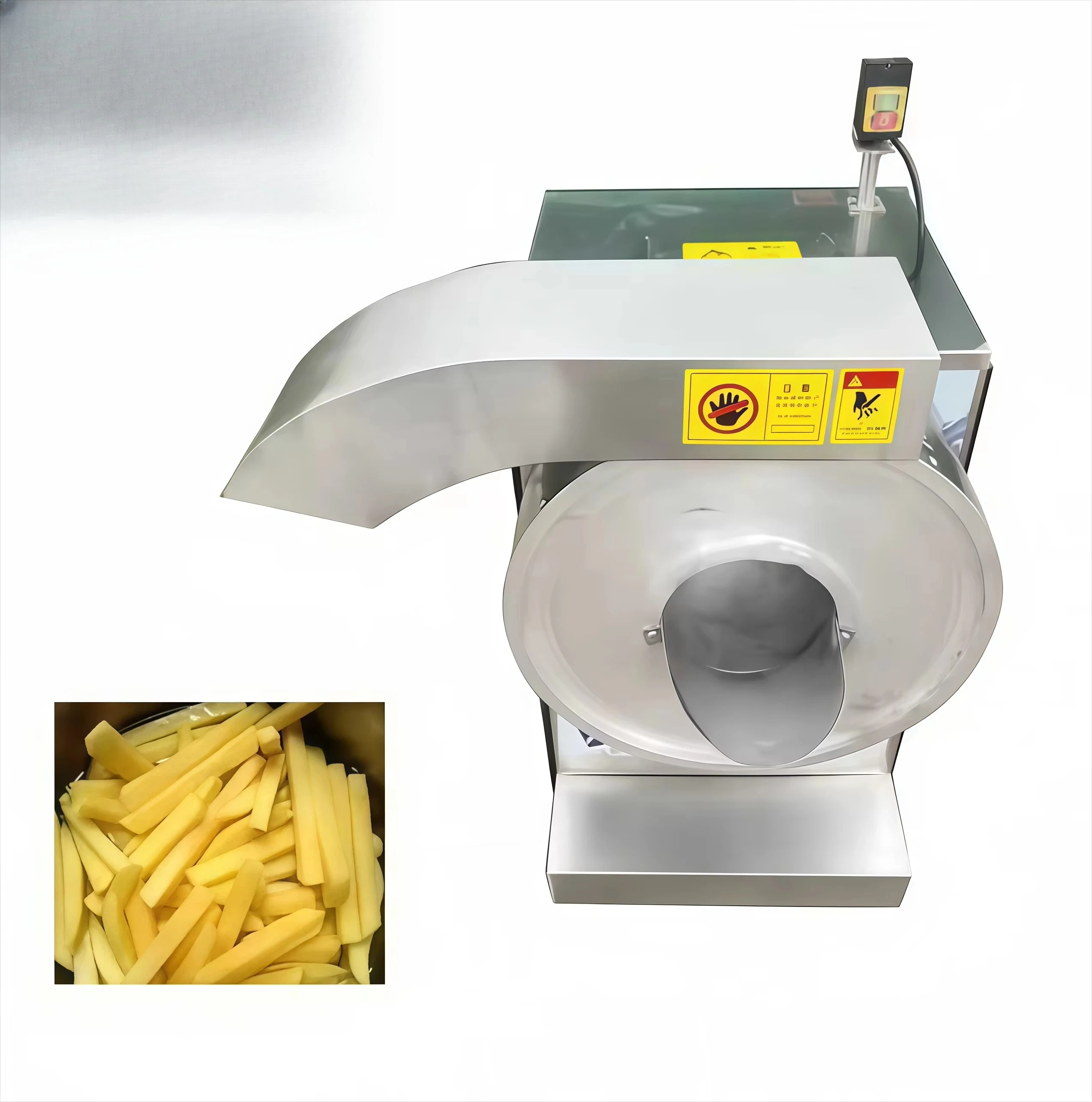 Root Vegetable Cutter Industrial French Fries Machine Potato Slicing Machine for Sale