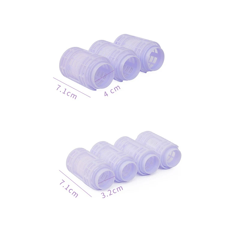 1/3/4Pcs Bang Rollers Self-adhesive Lazy Bangs Roller Hair Curlers Hair Curling Air Bangs Roller Clips Styling Tools