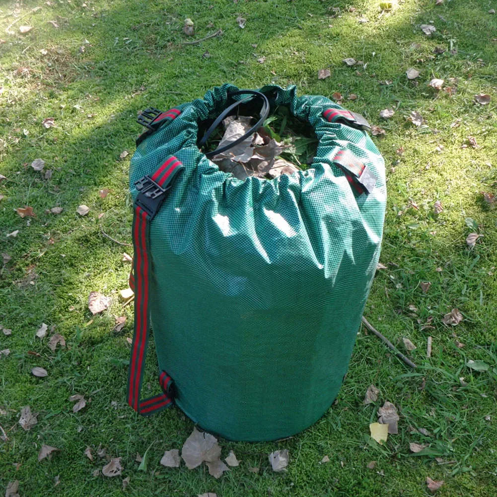 

Reusable Garden Waste Bags Easy Carry Waste Refuse Bag For Backyard Patios