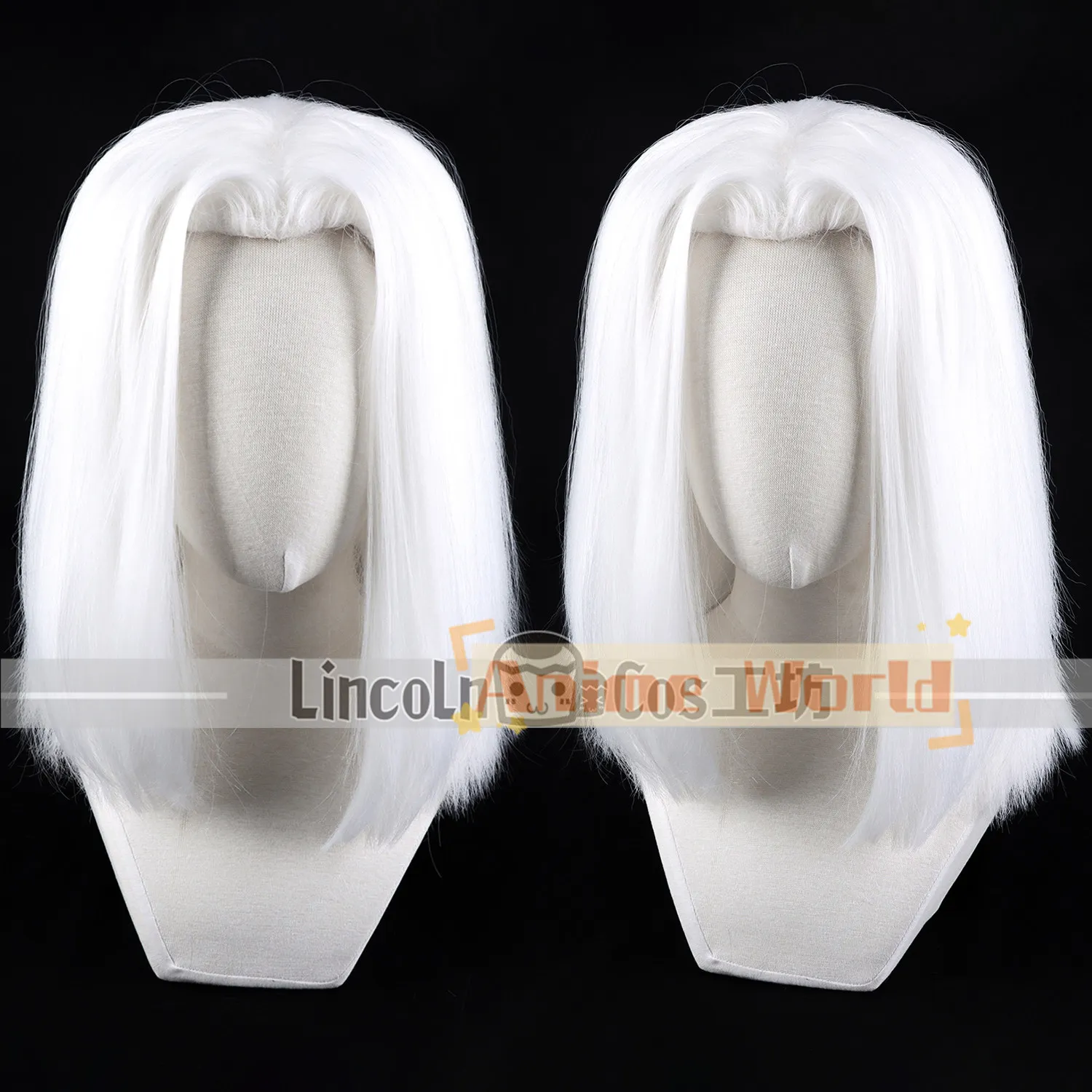 Anime Lute Cosplay Wig Halloween Carnival Party Props Synthetic Hair Heat Resistant Fiber + Wig Cap